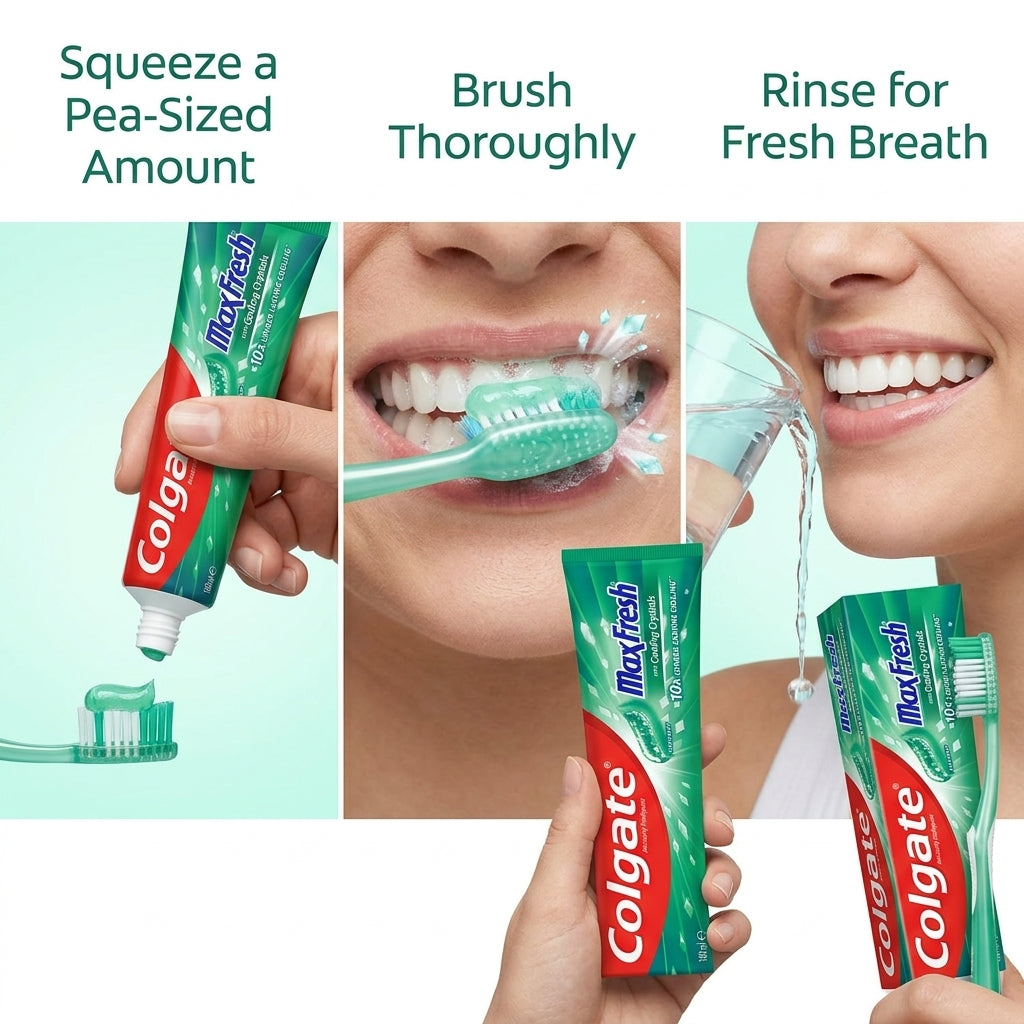 Colgate MaxFresh Cleanmint Toothpaste 100ml