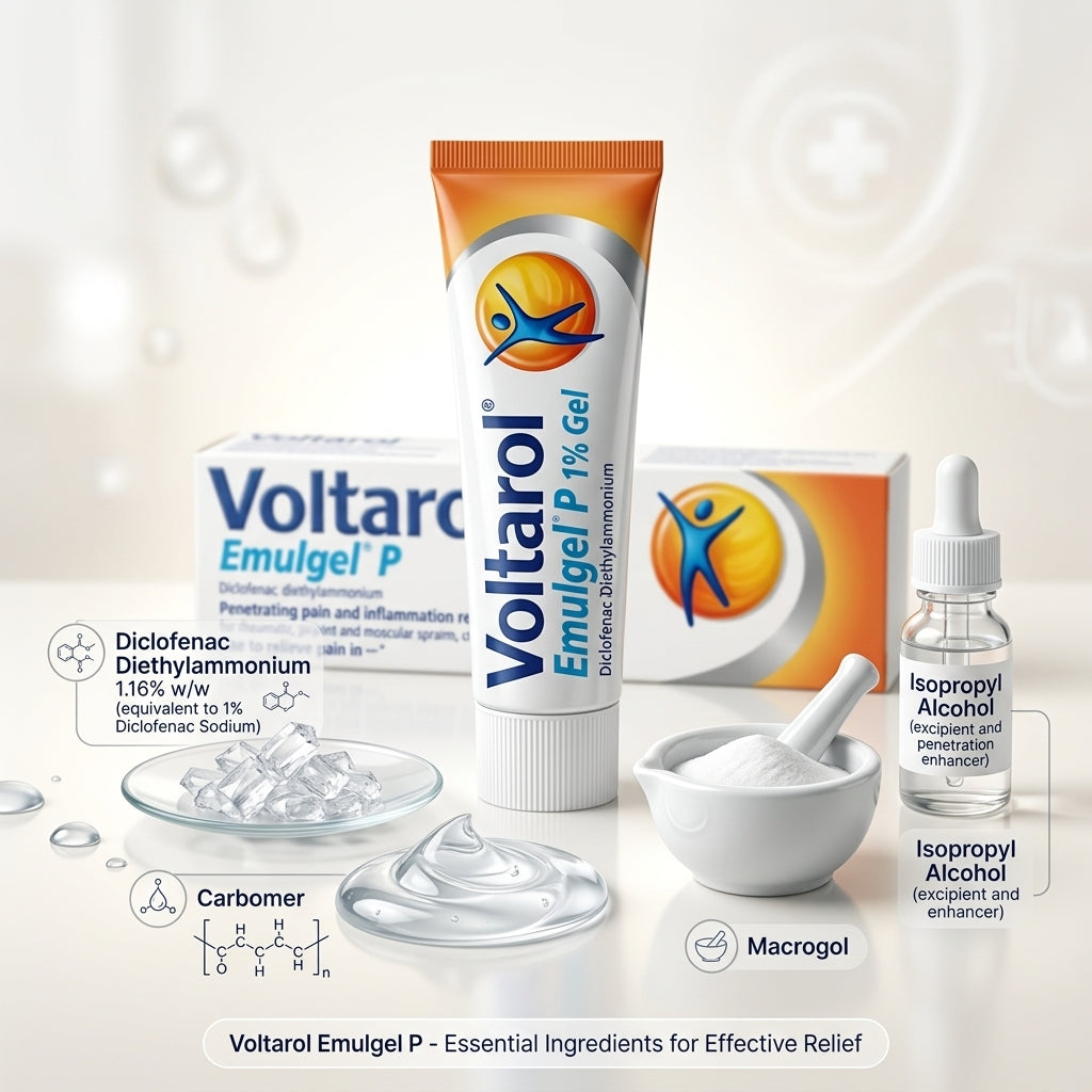 Voltarol Emulgel P 1% w/w Gel 30g