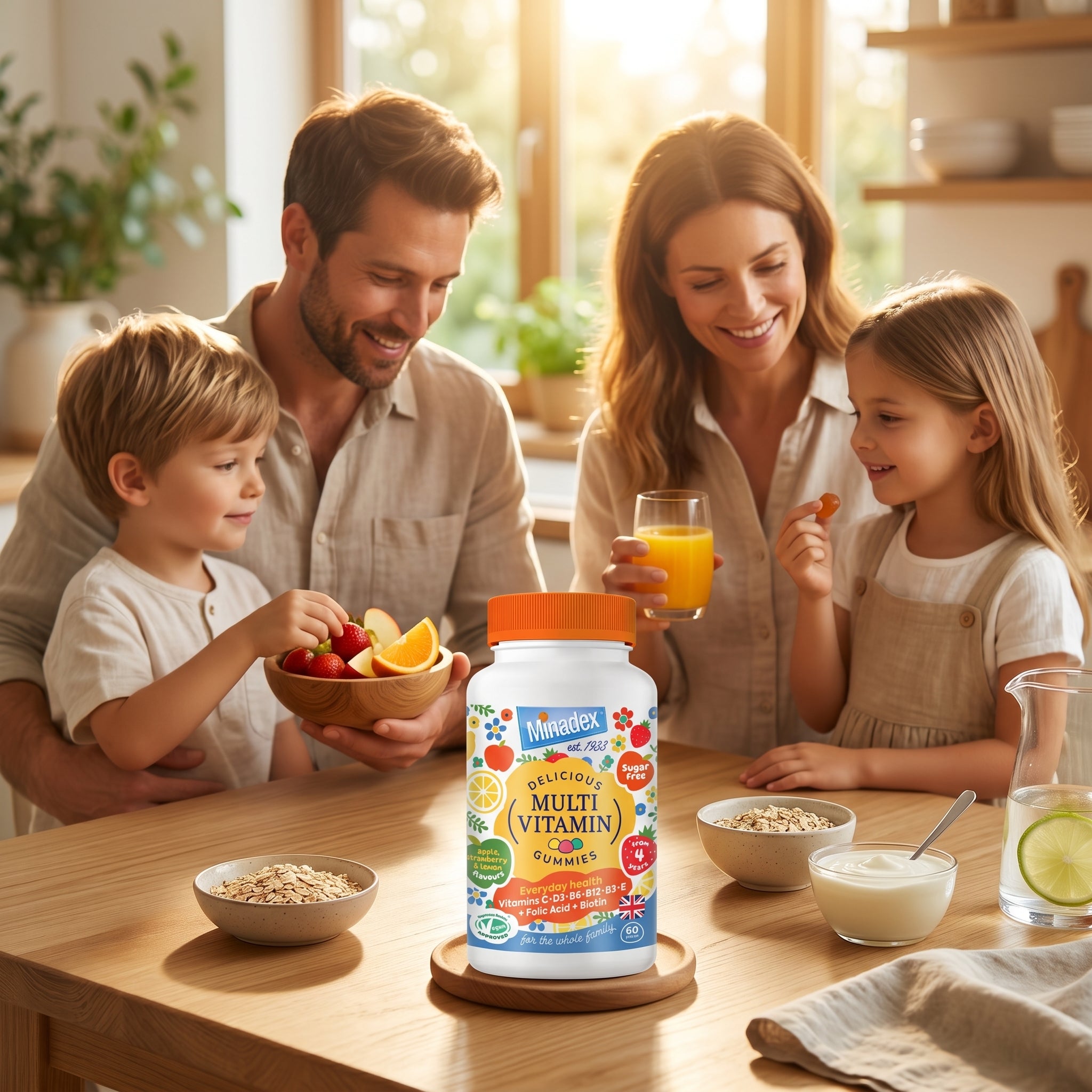 Minadex Multivitamin 60 Gummies