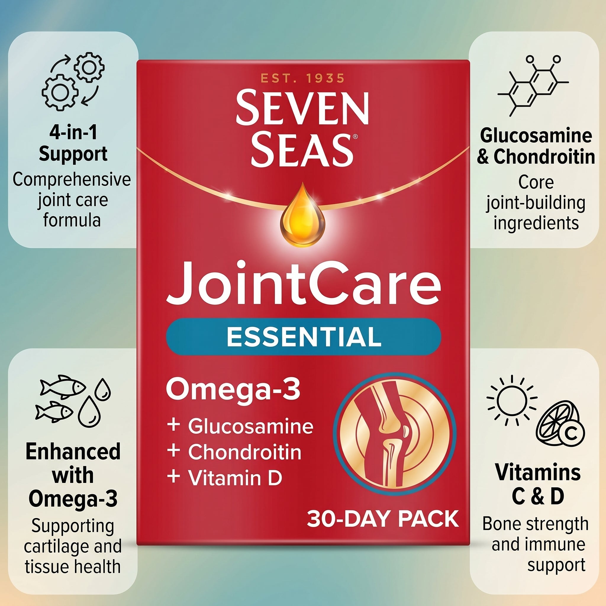 Seven Seas JointCare Essentials 30 Caps