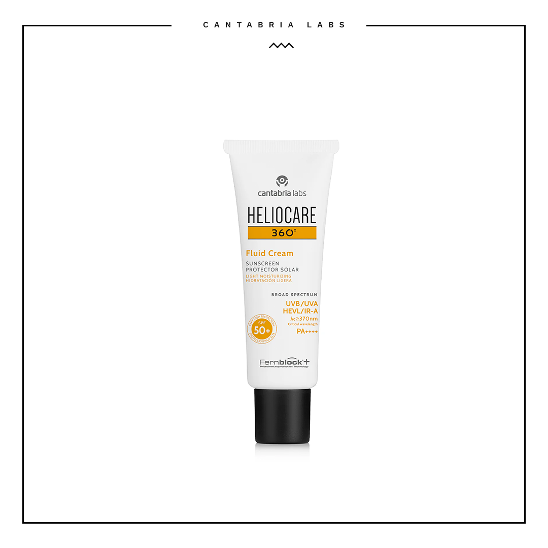 Heliocare 360 Fluid Cream Sunscreen Protector solar SPF 50+ PA++++ 50ml