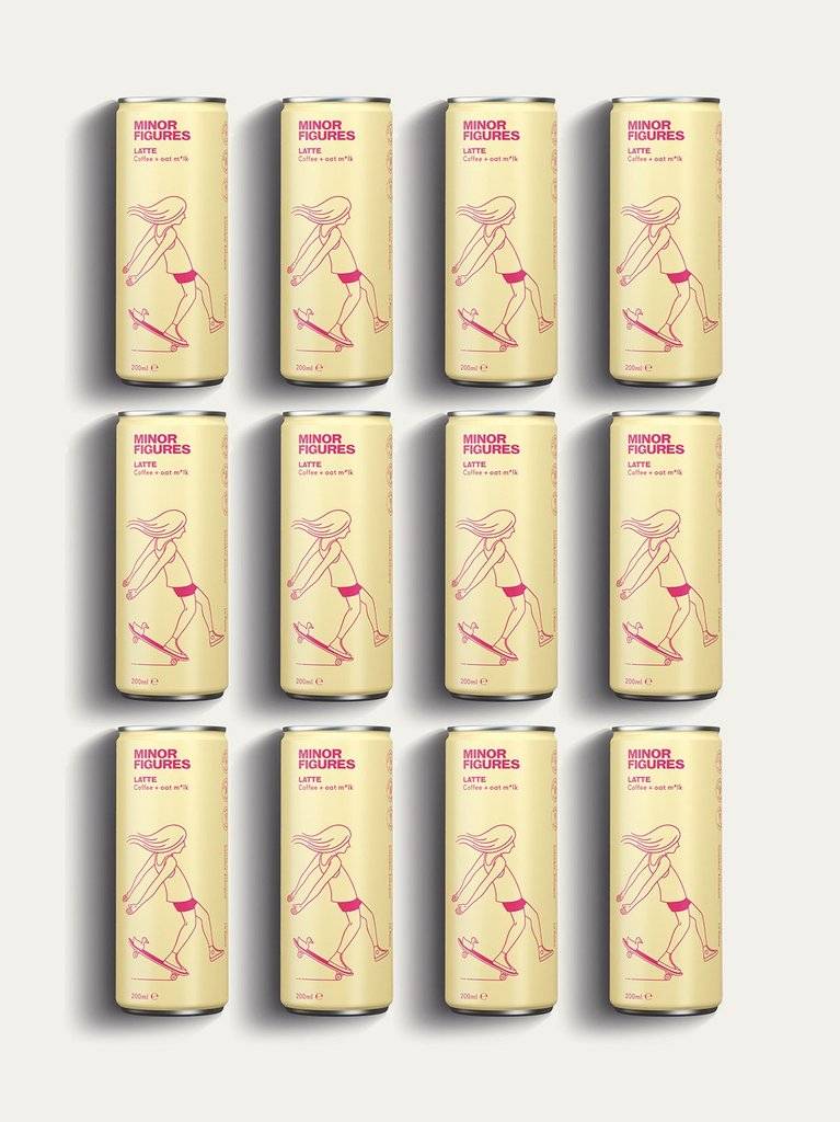 Minor Figures Oat M*Lk Latte Coffee Drink 200ml x 12