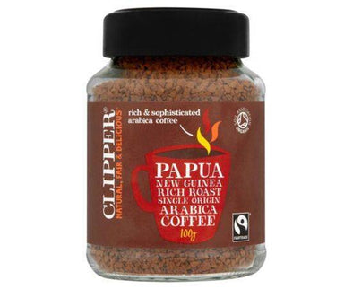 Clipper Instant Coffee - Papua New Guinea [100g] Clipper