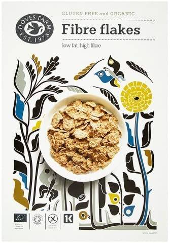 Doves Farm Freee Organic Fibre Flakes 375g