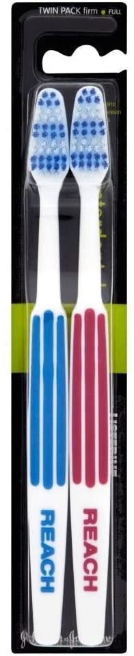 Reach Listerine Interdental Toothbrush Medium Full Head Twin Pack