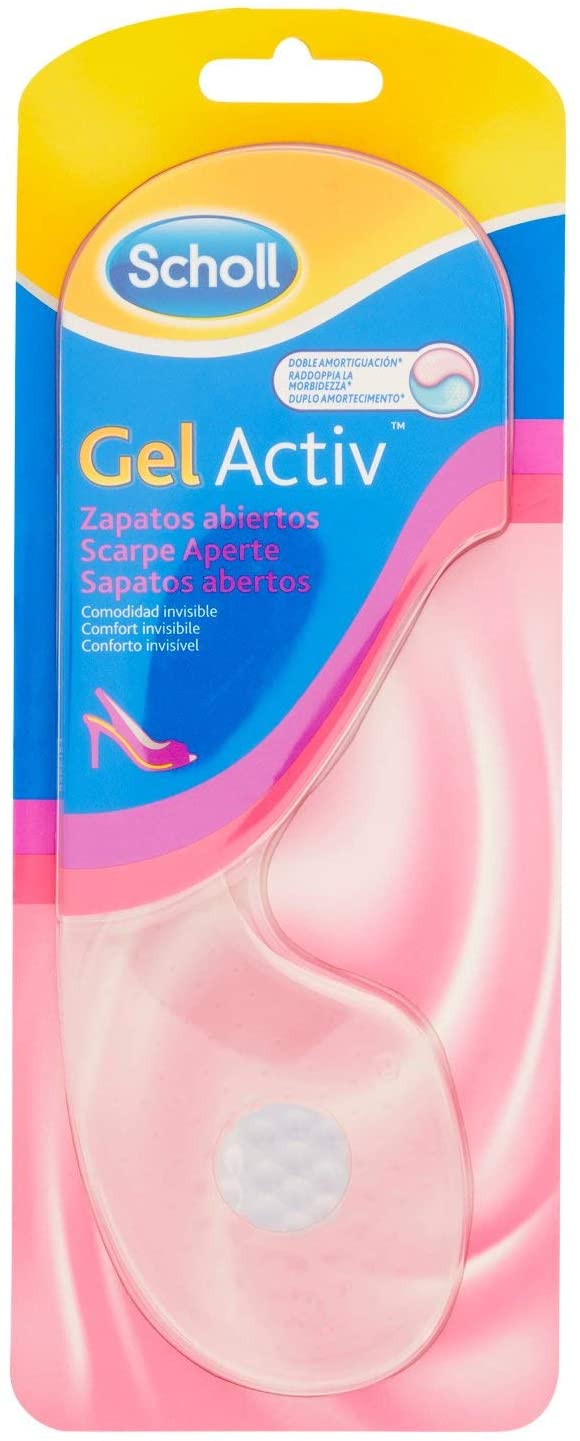 Scholl Gel Activ Women Insoles for Open Shoes Open, 1 Pair