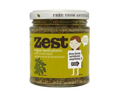 Zest Basil Pesto Suitable For Vegans [165g] Zest