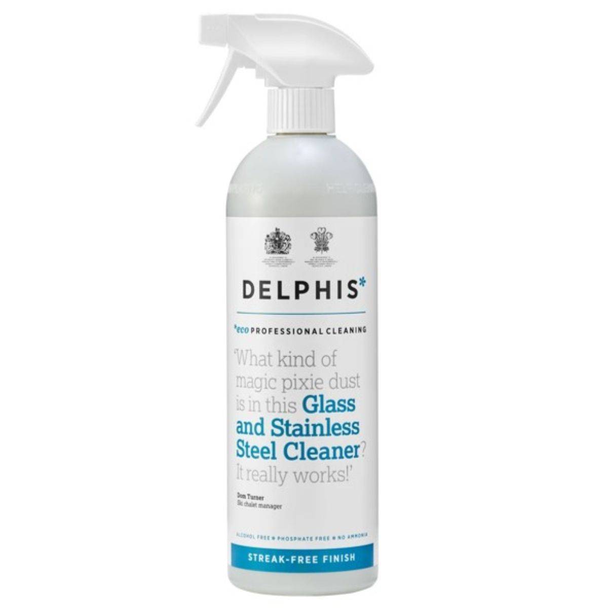 Delphis Eco Glass & Stainless Steel Cleaner 700ml