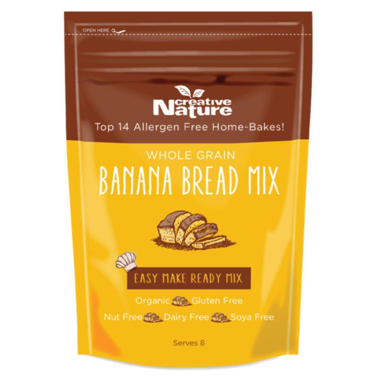 Creative Nature Wholegrain Banana Bread Mix 250g