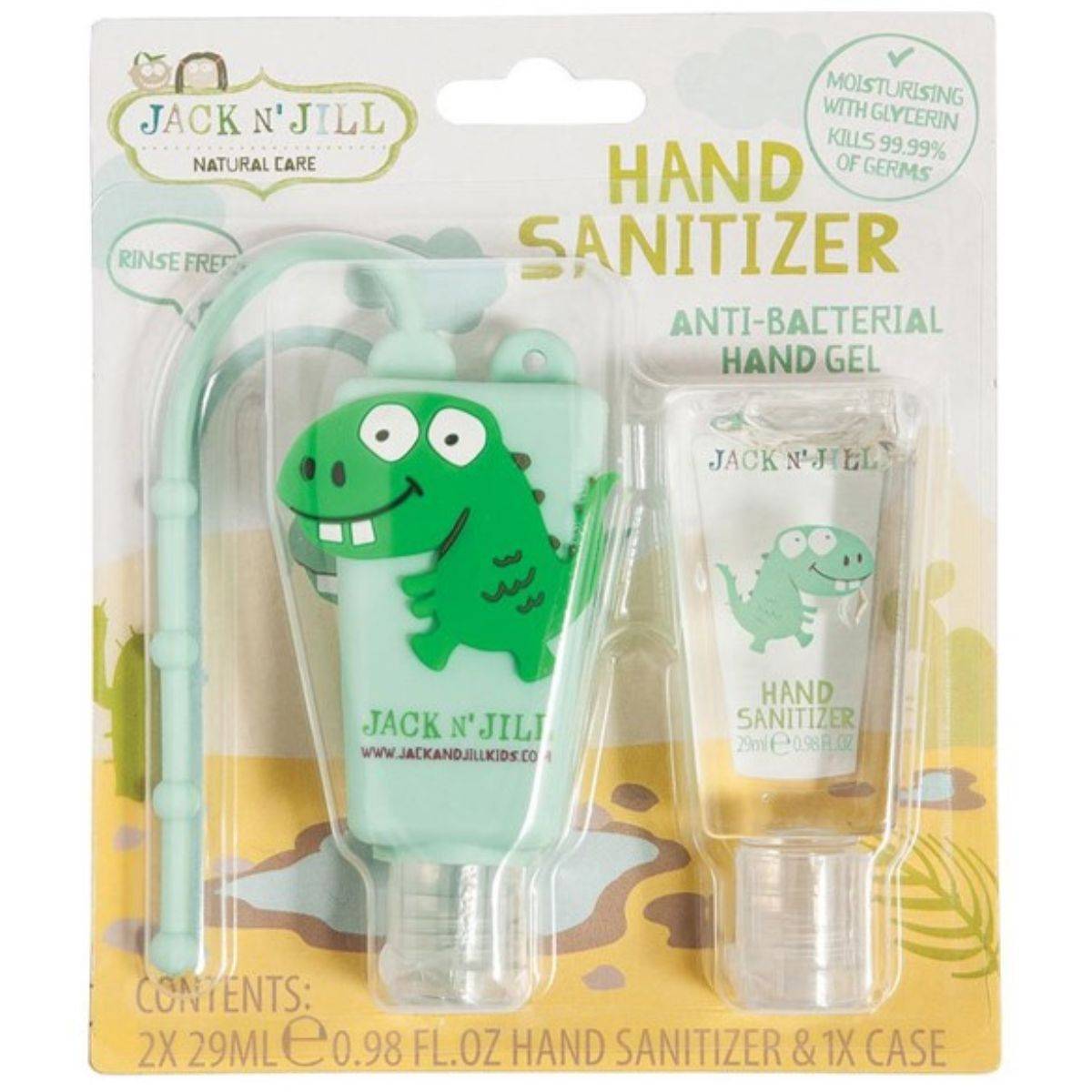 Jack N Jill Hand Sanitiser - Dino (29mlx2)