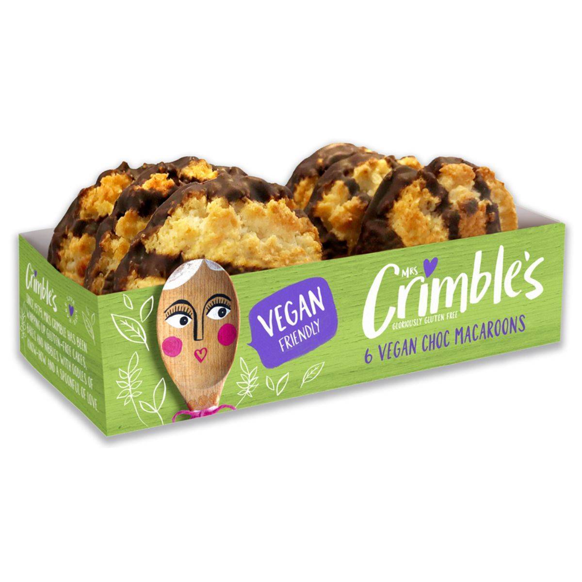 Mrs Crimbles Vegan Choc Macaroons 195g