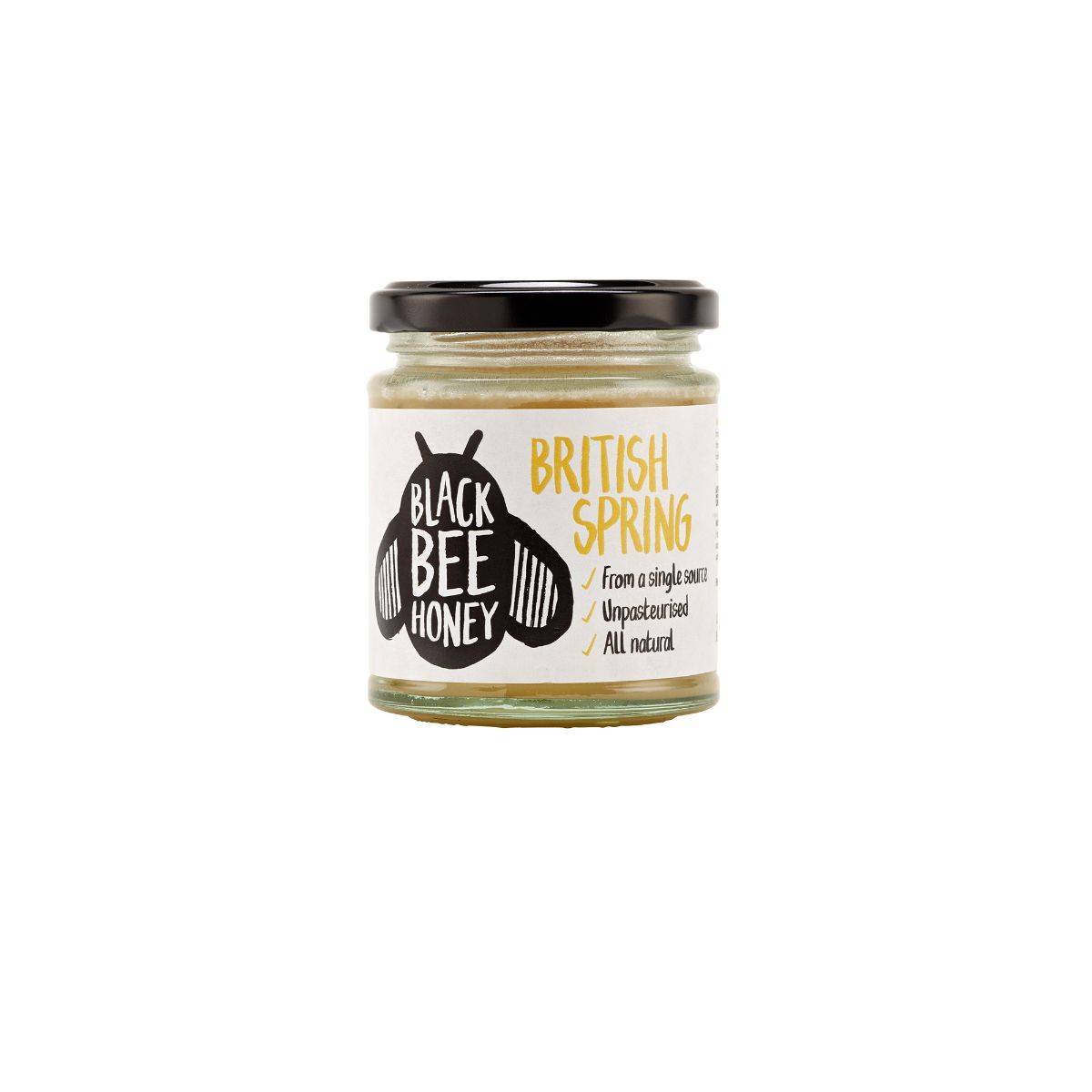 Black Bee Honey British Spring 227g
