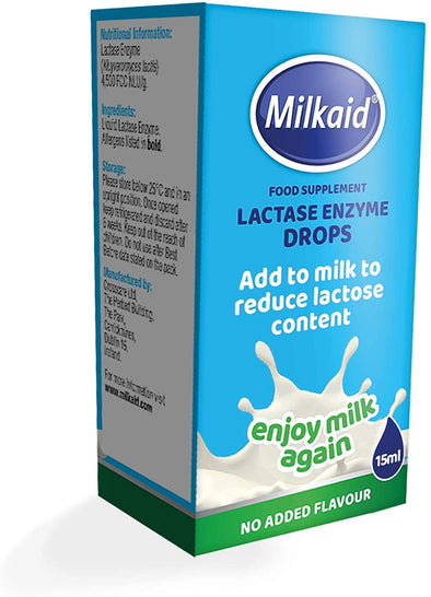 Milkaid Lactase Enzyme Drops 15ml