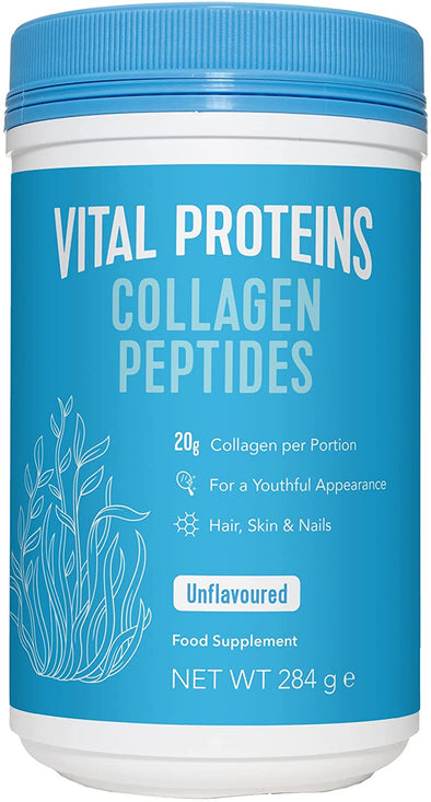 Vital Proteins Collagen Peptides Powder Supplement (Type I, III) - Hydrolyzed Collagen - Non-GMO - Dairy and Gluten Free - 20g per Serving - Unflavored 284g