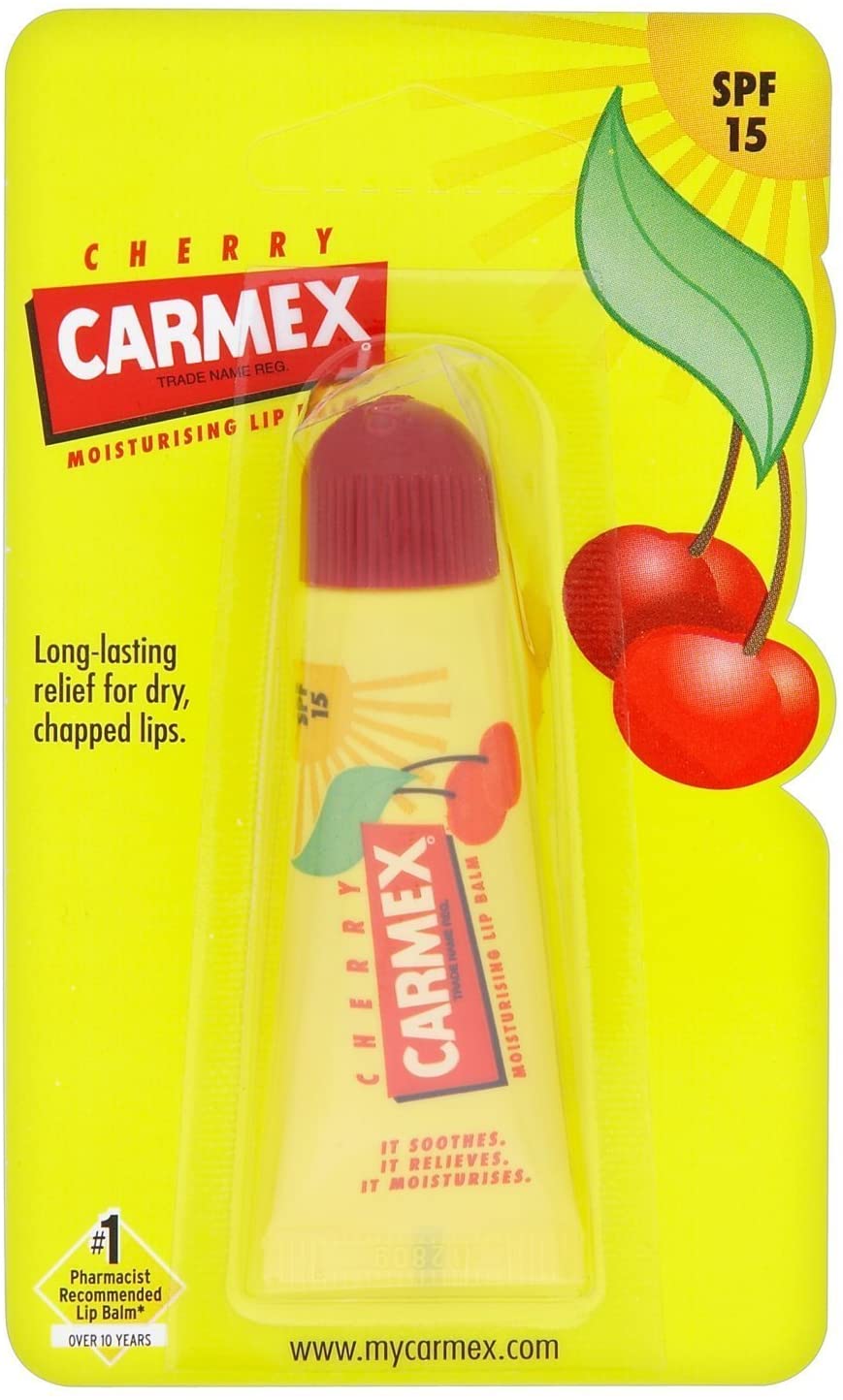 Carmex Lip Balm Tube Cherry 10g