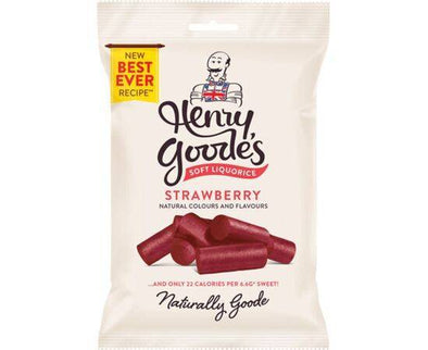 Henry/G Soft Eating Red Liquorice [200g] Henry Goode