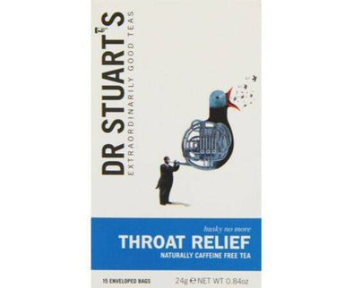 Dr Stuarts Throat ReliefEnveloped Tea [15 Bags x 4] Dr Stuarts