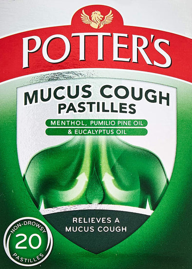 Potter's Mucus Cough Pastilles (20)