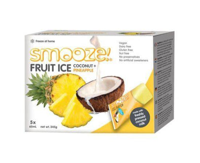 Smooze Pineapple Fruit Ice [(65mlx5) x 6] Smooze