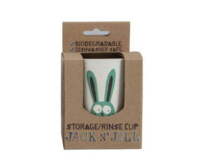Jack/Jill Bio Rinse Storage Cup - Bunny [Single] Jack & Jill