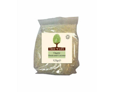 Tree Of Life Organic Coconut Desiccated [125g x 6] Tree Of Life