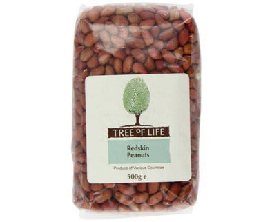 Tree Of Life Peanuts - Redskin [500g x 6] Tree Of Life