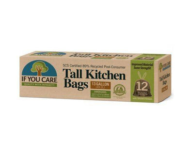 If You Care 89% RecycledTall Trash Bags [12 Pack] If You
