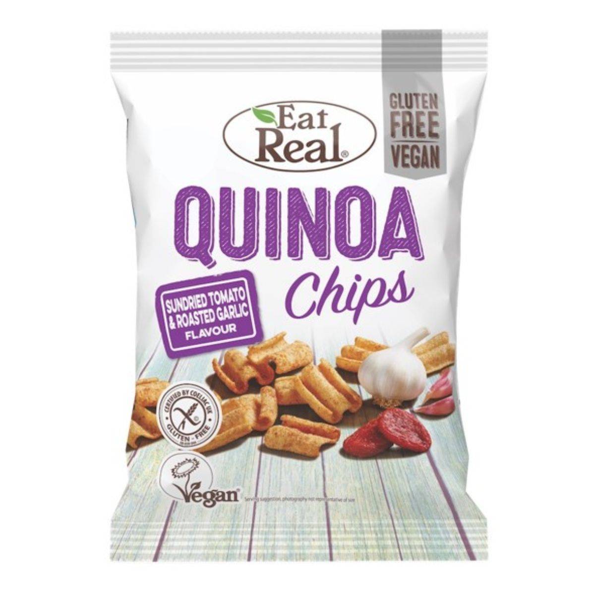 Eat Real Tomato Garlic Quinoa Chips 22g x 24