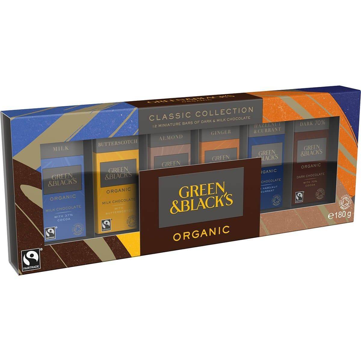 Green & Blacks Classic Miniature Bar Collection 180g