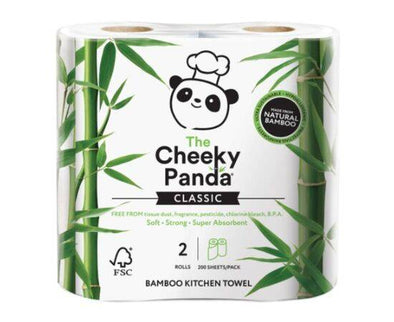 Cheeky Panda Sust BambooKitchen Rolls [2 Pack] The Cheeky Panda