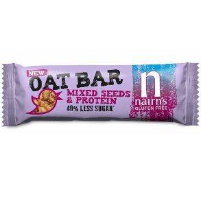 Nairns Seeded Protein Gluten Free Oat Bars 40g x 20