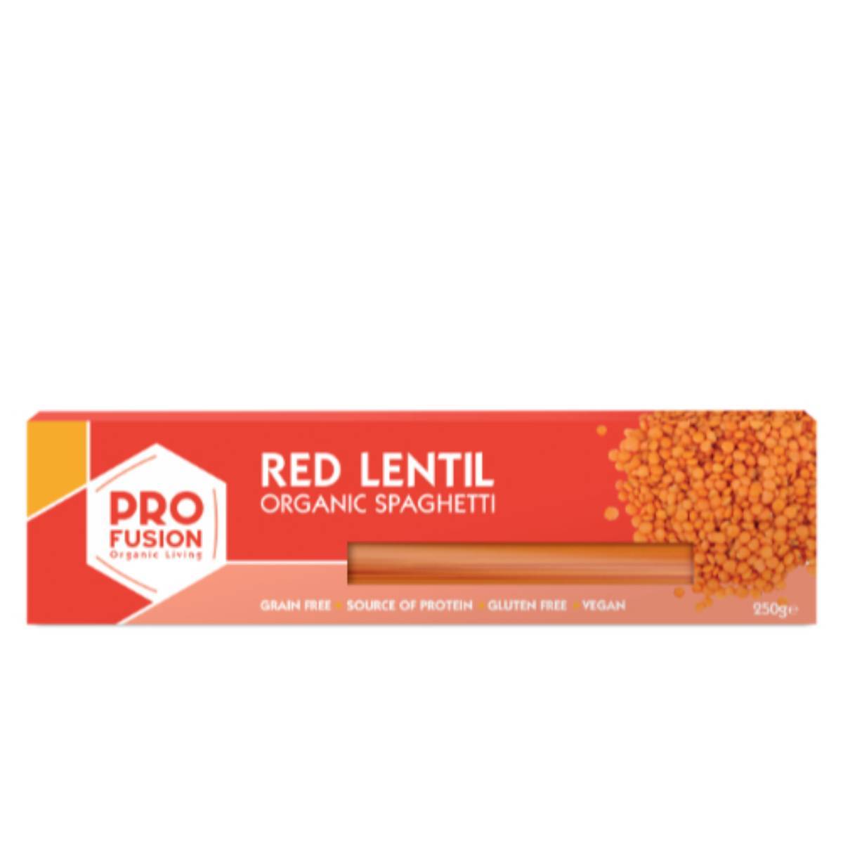 Profusion Organic Red Lentil Spaghetti 250g