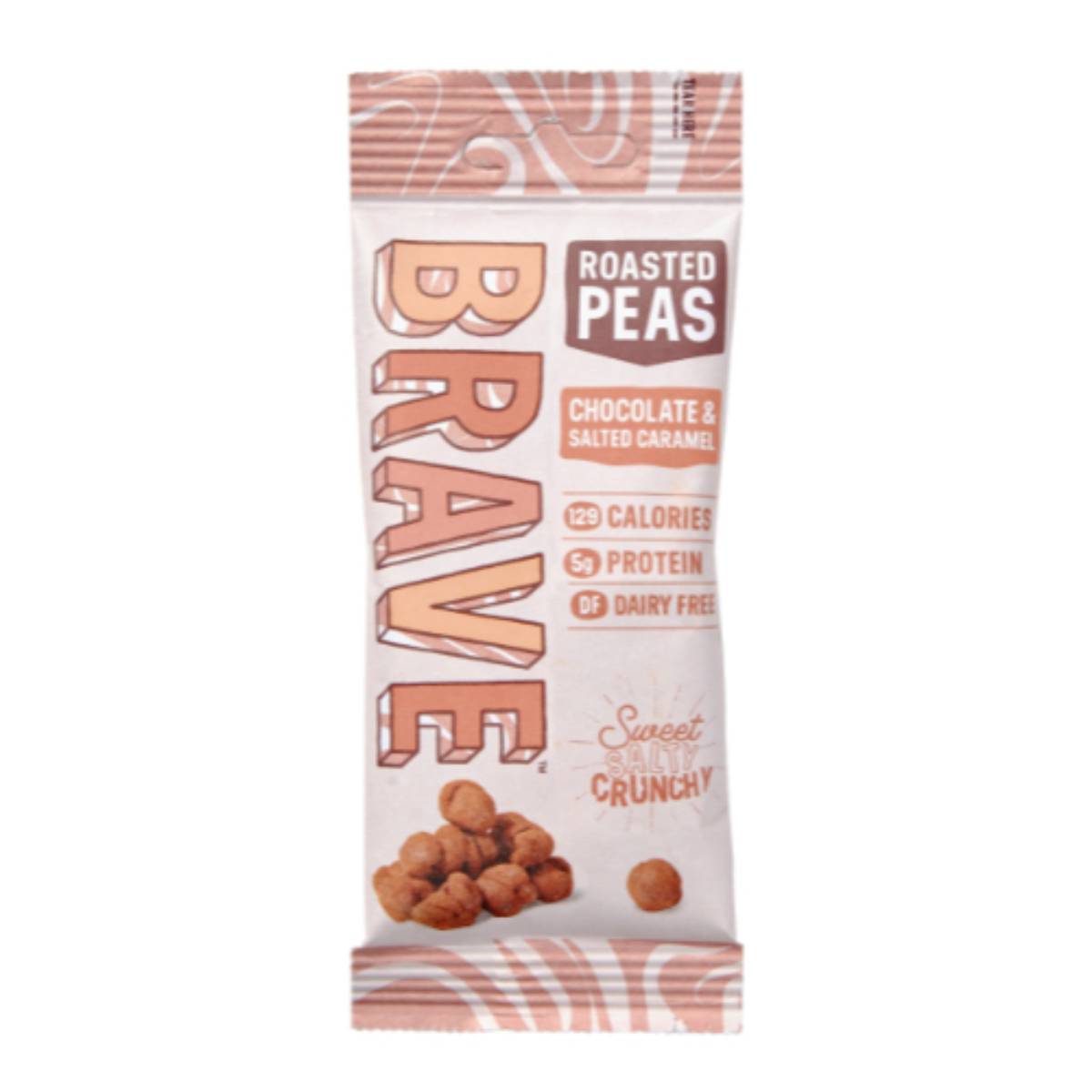 Brave Chocolate & Salted Caramel Roasted Peas 30g x 12