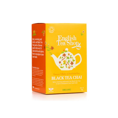 English Tea Shop Organic Black Chai 20 Bags