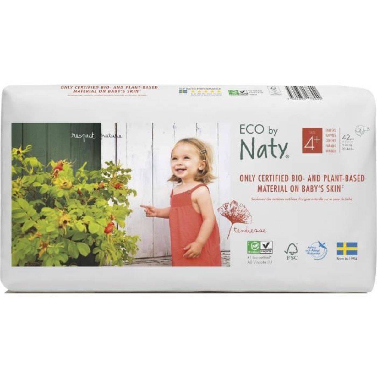 Nature Baby Nappies Economy Pack - Size 4+ 42s