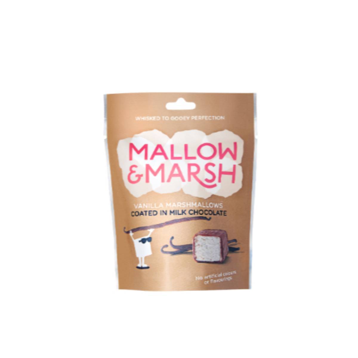 Mallow & Marsh Vanilla Chocolate Marshmallow Pouch 100g x 6