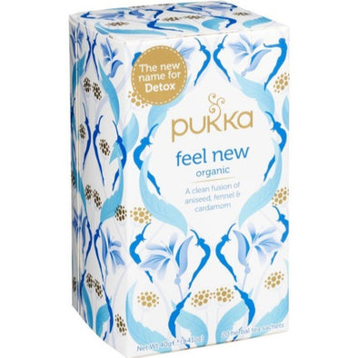 Pukka Feel New Herbal Tea 20 Bags