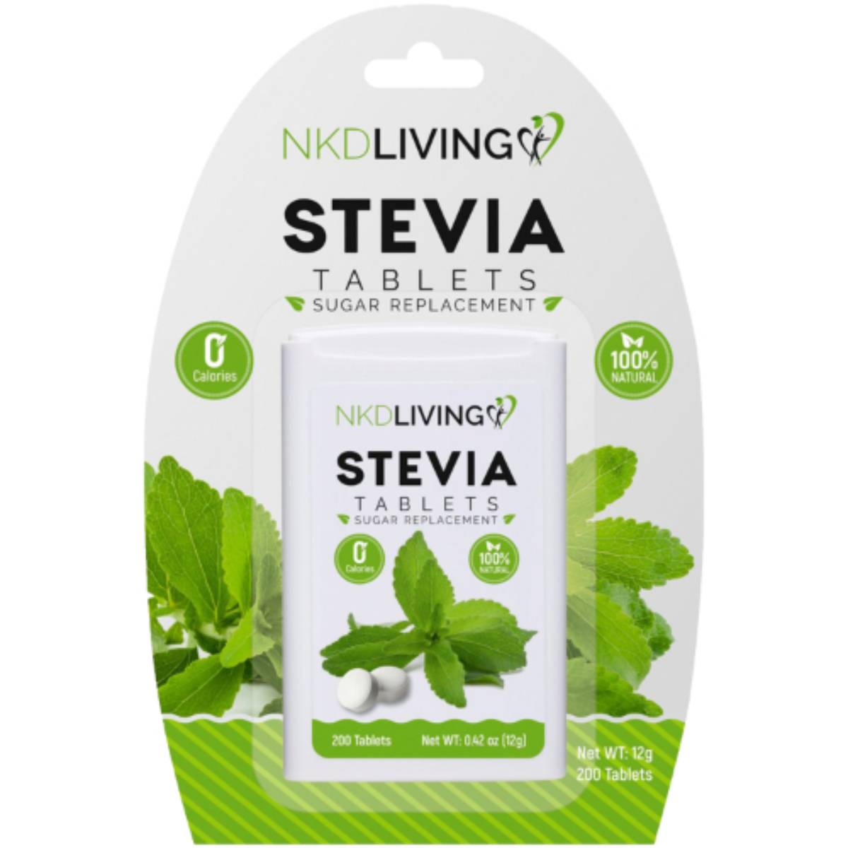 NKD Living Stevia Tablets 200s