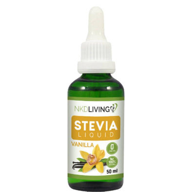 NKD Living Stevia Liquid - Vanilla 50ml