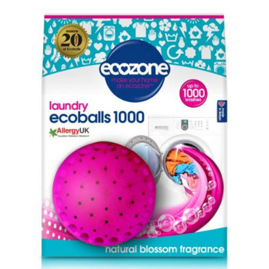 Ecozone Ecoball 1000 Wash - Natural Blossom Single