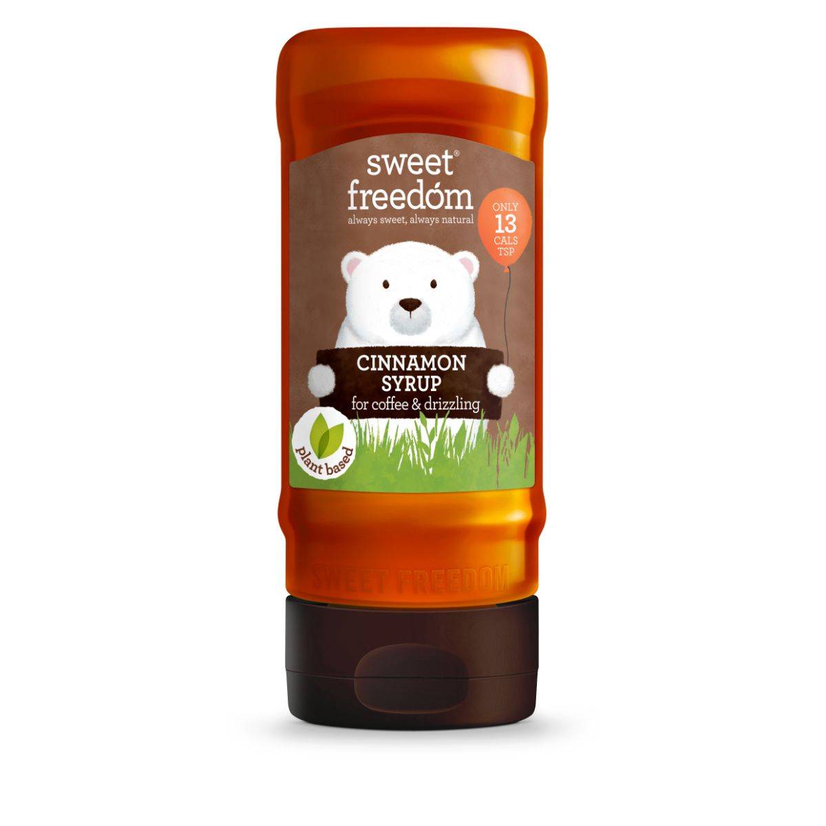 Sweet Freedom Cinnamon Syrup - Fruit Sweetened 350g