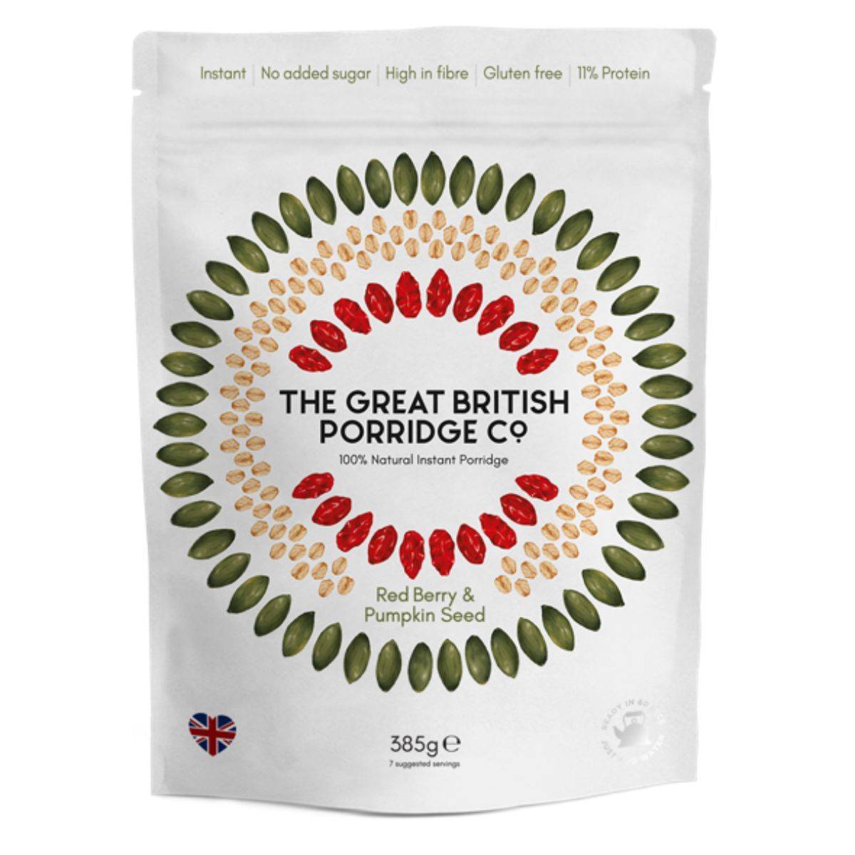 GB Porridge Red Berry & Pumpkin Seed 385g