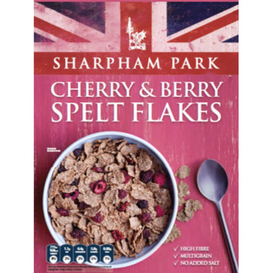 Sharpham Park Cherry & Berry Flakes 375g