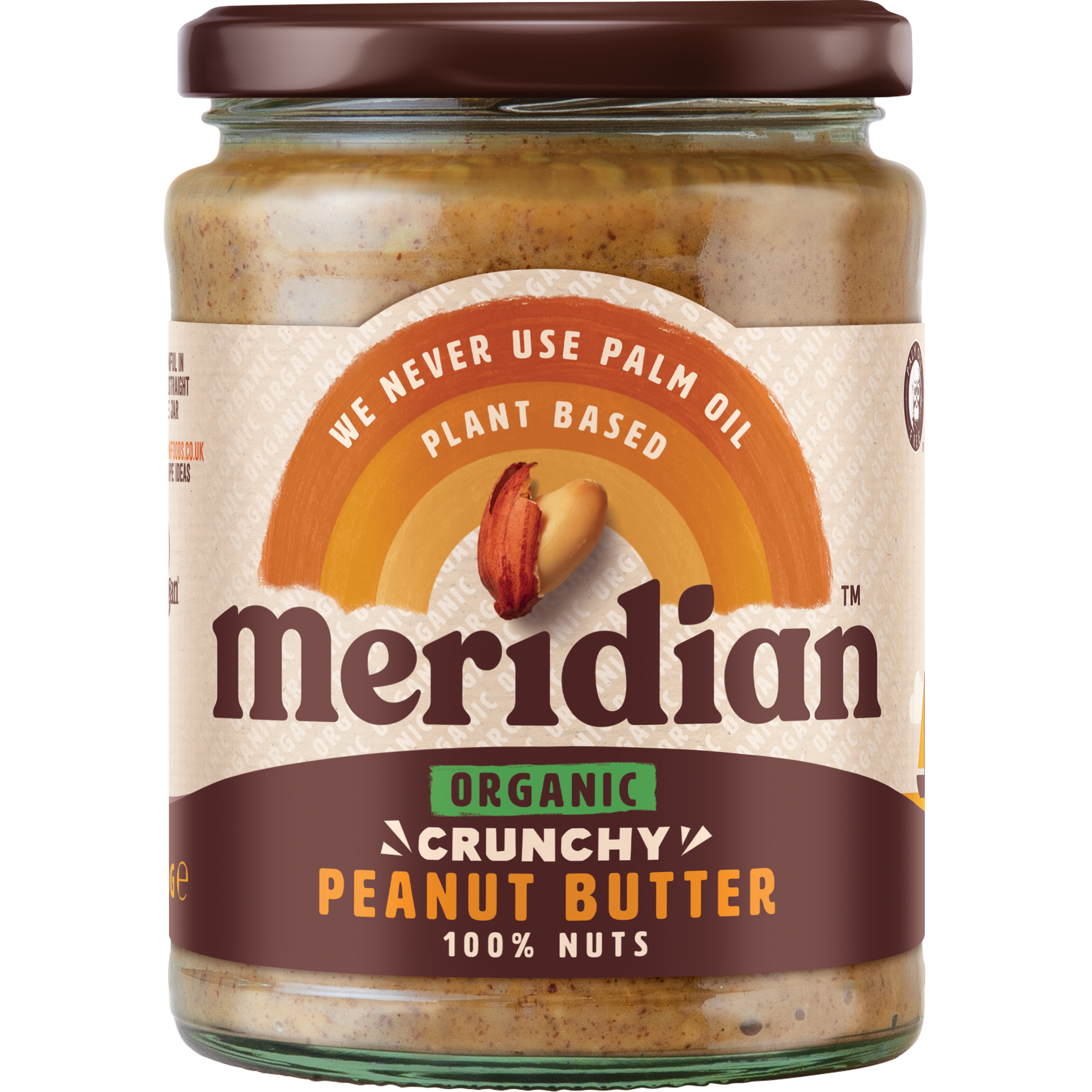 Meridian Organic Peanut Butter - Crunchy 470g