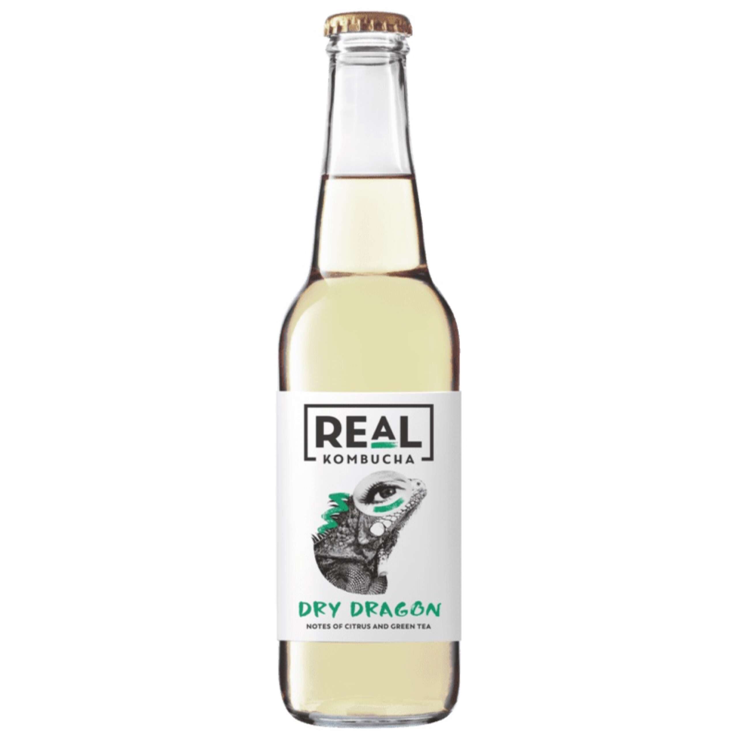 Real Kombucha Dry Dragon 275ml x 24
