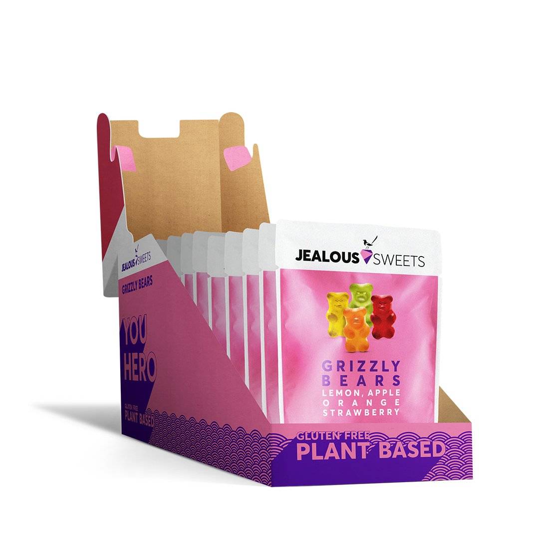 Jealous Sweets Grizzly Bears Share Bag 125g x 7