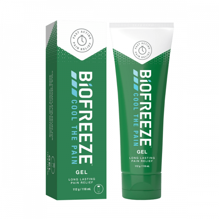 Biofreeze Pain Relieving Gel Tube, 118ml