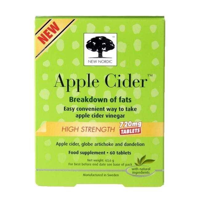 New Nordic Apple Cider Mega Strength Tablets 90s