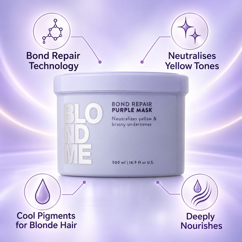 BLONDME Bond Repair Purple Mask 500ml