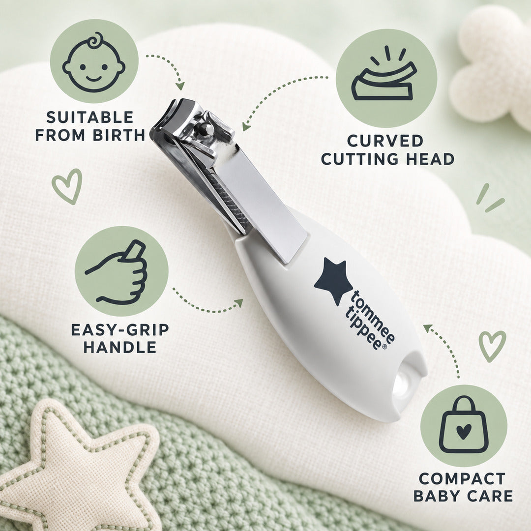 Tommee Tippee Newborn Baby Infant Manicure Safety